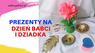 Pomysły na prezenty na Dzień Babci i Dzień Dziadka  Dzień Matki  5 pomysłów  DIY  Zrób to sam [upl. by Alyse]