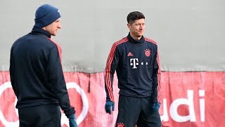 Bayern Munich Train Ahead Of Champions League Clash With Tottenham [upl. by Sasnak]