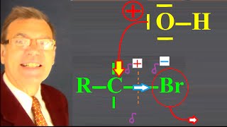 électrophile  nucléophile  coupure hétérolytique et attaque [upl. by Aneehsal]