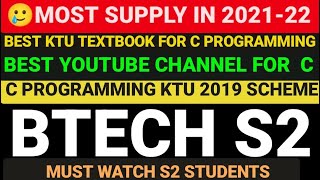 KTU BTECH S2 C PROGRAMMING [upl. by Cida605]