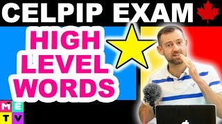 CELPIP WRITING  Advanced Vocabulary [upl. by Scurlock482]