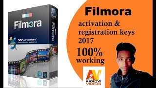 Filmora Free Registration key  filmora free registration code 2018  Best free video Editor 2018 [upl. by Froemming902]