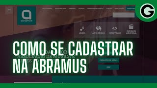 📜CADASTRO NA ABRAMUS  ASSOCIAÇÃO BRASILEIRA DE MÚSICA E ARTES [upl. by Wernsman]