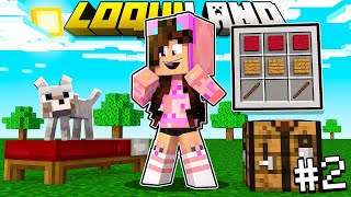 NO LO VAS CREER Día 2 en Minecraft y ya Consigo 1 KARIM y DIAMANTES 😱 LoquiLand 2 Sandra Cires Play [upl. by Higginbotham]