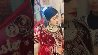 makeup haircare trendingsong trendingshorts newbridemakeuplook youtubeshorts viralshort [upl. by Dijam679]