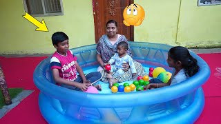 24 Hours Swimming Pool Challenge  Bathroom கூட போக முடியாத ஒரு Challenge யாரெல்லாம் இருப்பாங்க [upl. by Johannah931]