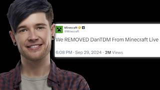 Why DanTDM Just Got REMOVED From Minecraft Live [upl. by Hosfmann]