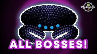 Forgotten Evils  ALL BOSSES  Terraria Mod [upl. by Onaicnop]