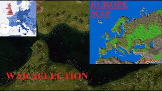 War Selection EUROPE MAP [upl. by Adamis]