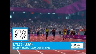 🏅 100m LAUF  Finale  OLYMPIA 2024 [upl. by Enamrej856]