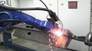 Laser Welding of Motion Unit for TruLaser 1030 with 6kW TruDisk Laser [upl. by Eniamreg]