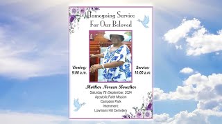 Celebrating the life of Mother Noreen Boucher [upl. by Lauber]