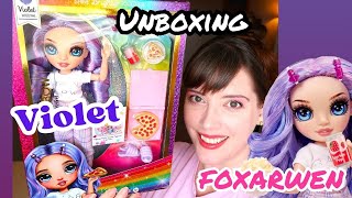 Violet Willow Jr High Pajama Party Unboxing FoxArwen September 2024 [upl. by Olette597]