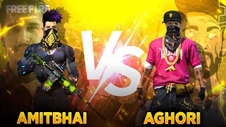 AmitBhai Vs Aghori Survivors Leader  Clash Squad Free Fire  Desi Gamers [upl. by Letreece]