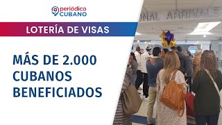 Más de 2000 cubanos son ganadores de la Lotería de Visas 2025 [upl. by Ratha]