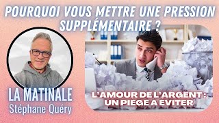 Pourquoi se mettre une pression supplémentaire   Avec Stéphane Quéry [upl. by Oilime]