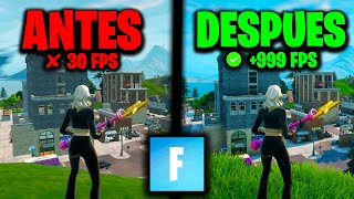 La MEJOR OPTIMIZACION Para FORTNITE C5S3 ✅ AUMENTA FPS [upl. by Nirok]