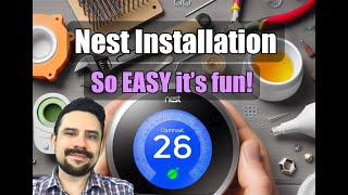 Nest Thermostat Installation – ANYONE Can Do It [upl. by Jacques]