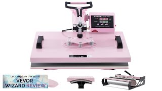 VEVOR Heat Press Machine 15x15 in 5 in 1 with 30oz Tumbler Review [upl. by Casabonne]