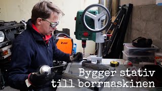 Fixar ett stativ till borrmaskinen [upl. by Oren]