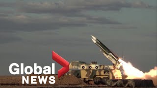 Iran shows off missile systems during annual military exercises [upl. by Gadmann]