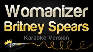 Britney Spears  Womanizer Karaoke Version [upl. by Enajyram]