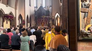 Fr Graeme Rowlands Solemn Mass of Thanksgiving  Reception of the Bishop [upl. by Fanning]