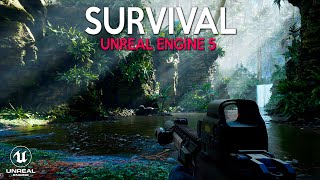 New SURVIVAL Games in UNREAL ENGINE 5 coming out in 2023 [upl. by Bodrogi]