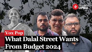 Budget 2024 This Is What Dalal Street Wants Nirmala Sitharaman To Address  Union Budget 2024 [upl. by Suirada635]