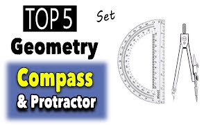 Best Geometry Compass And Protractor Set [upl. by Redliw]