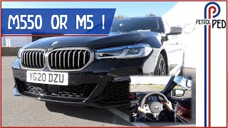 Is the New BMW M550i as good as the M5 Comp [upl. by Akeimahs608]