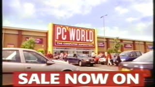 PC World advert  Broadcast 30th August 1998 ITV UK [upl. by Selia621]