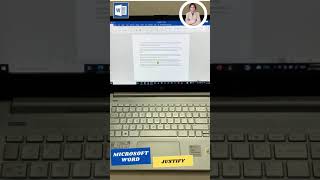 How to justify text in Microsoft word [upl. by Lrigybab]
