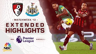 Bournemouth v Newcastle United  PREMIER LEAGUE HIGHLIGHTS  11112023  NBC Sports [upl. by Aratak]