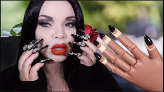 ASMR Morticia Addams Does Your Nails [upl. by Lyall748]