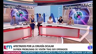 Afectados por operaciones de la vista en TV Española [upl. by Pooley]