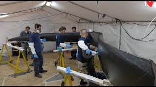 Construction bateau InitiativesCœurEtape 4 Fabrication des Foils [upl. by Ul259]