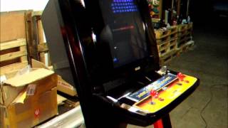 Sega Naomi Arcade Machine Cabinet Powder Coated Sprayed amp MultiGame [upl. by Ynatil]