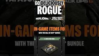 How To Get All New Papa Johns x Black Ops 6 Rewards [upl. by Nrev55]