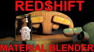 Redshift Material Blender Tutorial [upl. by Devon560]