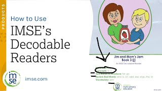 How to Use IMSEs Decodable Readers [upl. by Alodie]