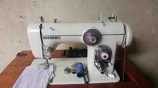 Newhome janome model 672 sewing machine review [upl. by Eegnat]