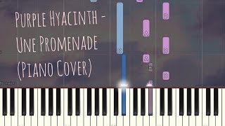 Purple Hyacinth  Une Promenade  Piano Pop Song Tutorial [upl. by Jean]