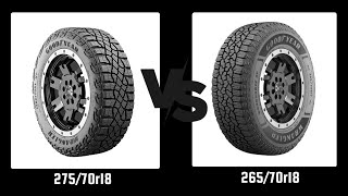 Tire Size 27570r18 vs 26570r18 [upl. by Taber277]