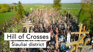 Šiauliai district and Hill of Crosses  Lithuania travel guide [upl. by Peirce]