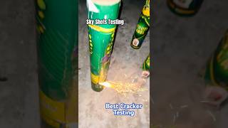 Best Cracker Testing kumarans Sky Shots skyshottesting fireworks crackerstesting viralvideo [upl. by Marvella173]