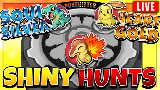 Shiny Starters Hunt On Pokemon HeartGold amp Pokemon Soul Silver pokemon [upl. by Bagley392]