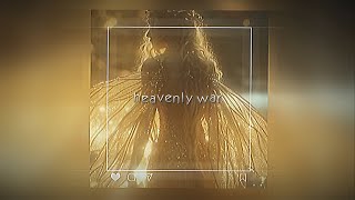 asha elia  heavenly war slowed  reverb [upl. by Naerb]