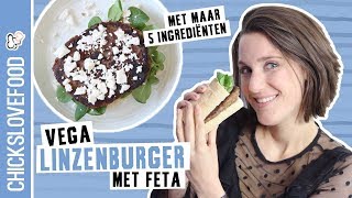 VEGETARISCHE BURGER DIE NIET UIT ELKAAR VALT [upl. by Airdnoed]