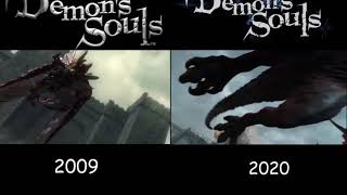 Demons Souls Original vs Remake  Boletarian Palace Intro Cutscene [upl. by Fricke505]